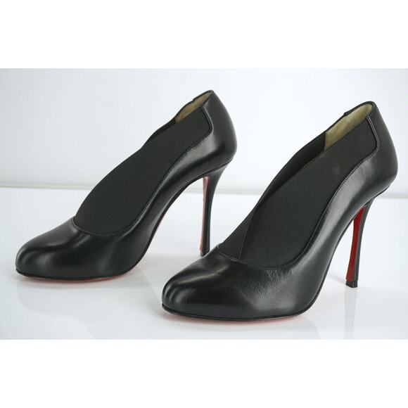 Christian Louboutin Toot Couverte Elastic High Heel Pumps Size 36.5 NIB $995 - Picture 11 of 12